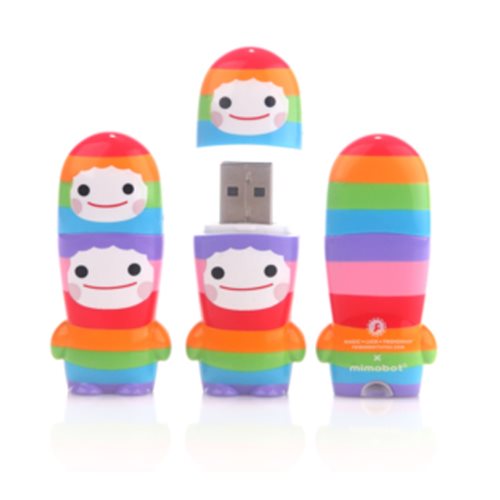 Buddy Chub Rainbow Mimobot USB Flash Drive